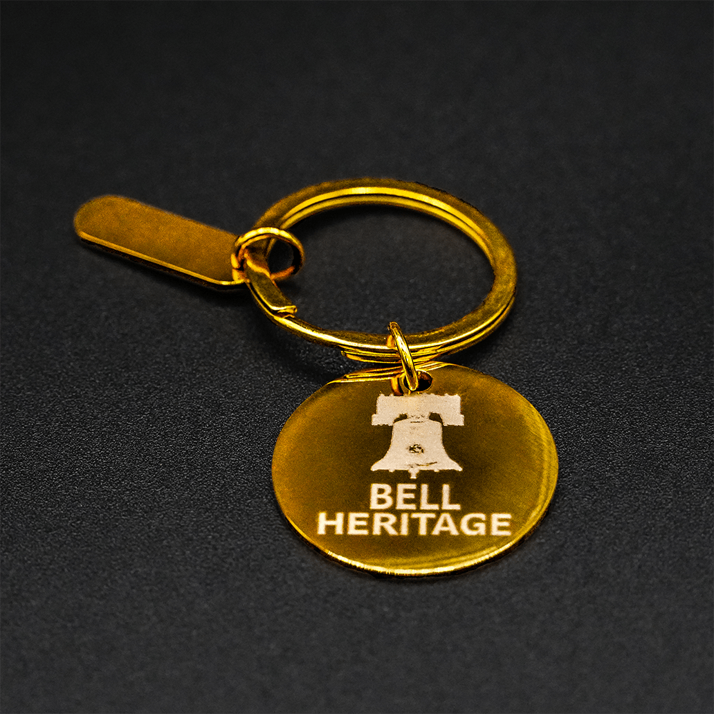Bell Heritage Keychain - Bell Heritage Company - Black/Steel