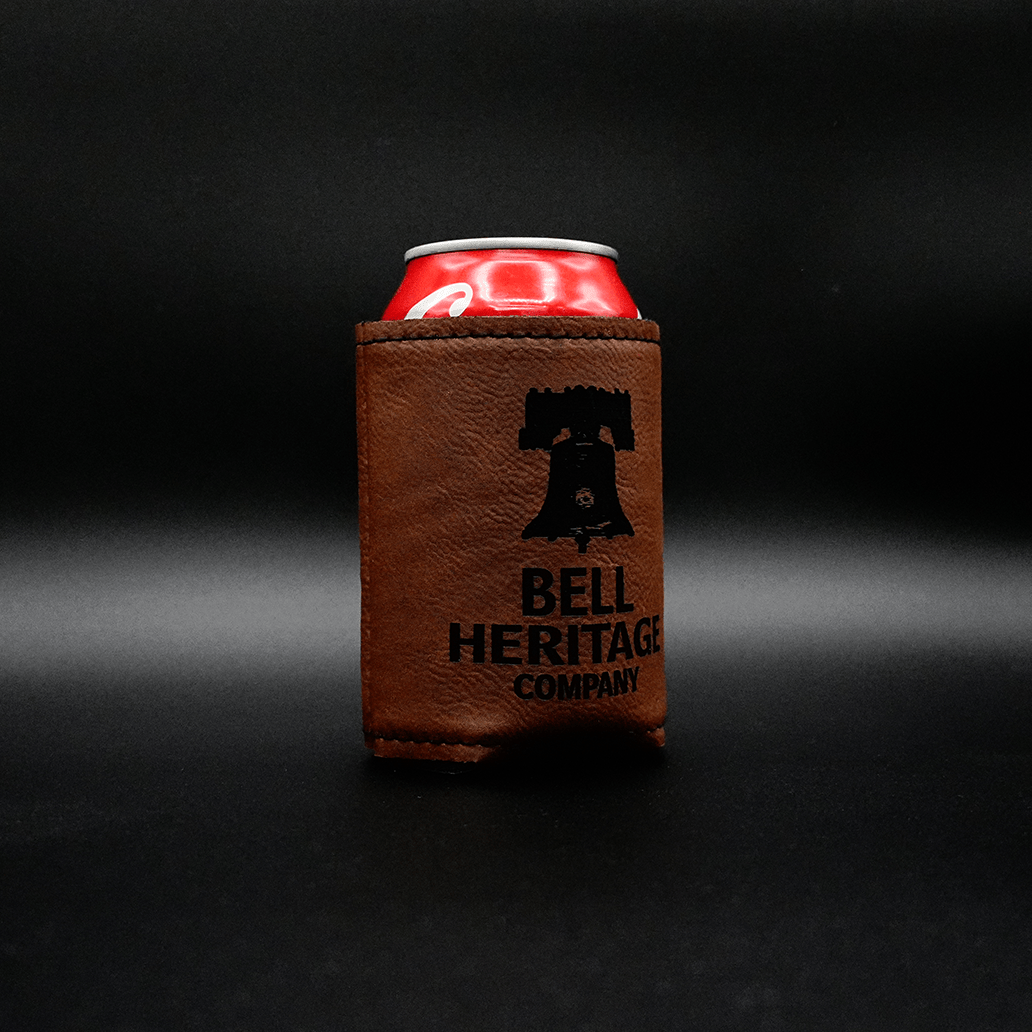 Bell Heritage Leather Drink Koozy - Bell Heritage Company -