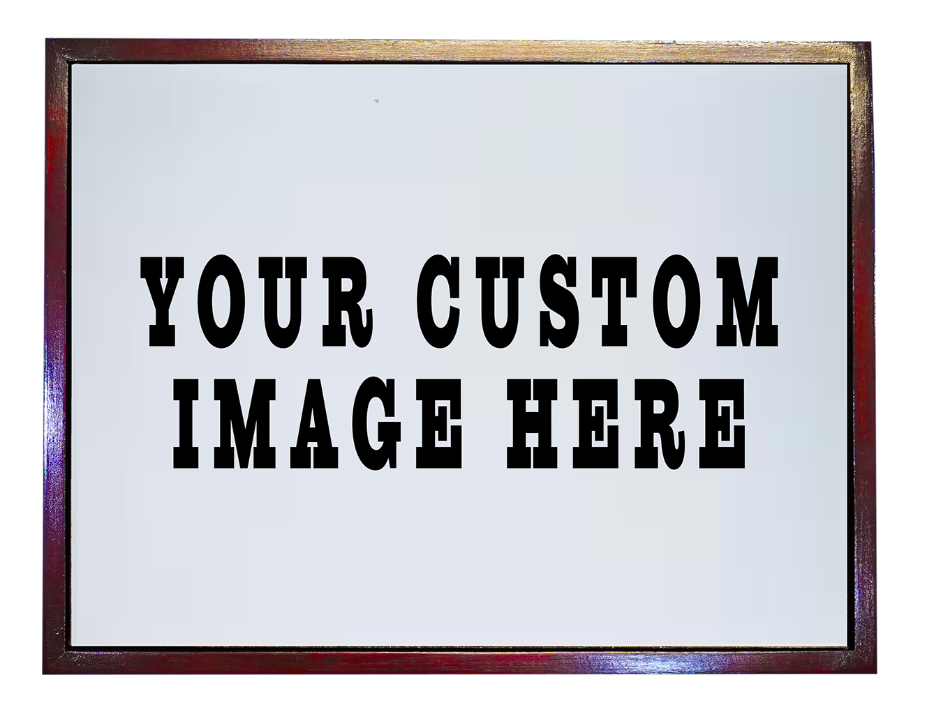 Custom Canvas Art- 2 Pistol - Hidden Gun Safe with Biometric Fingerprint Lock
